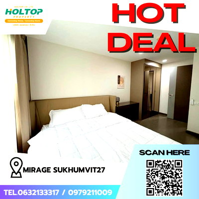 Condos for rent Sukumvit 27 : #Z1369 Condo for rent Mirage Sukhumvit27