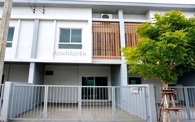 ทาวน์โฮมให้เช่า : AT378 ให้เช่าทาวน์โฮม 2 ชั้น โครงการเวนู24 ราชพฤกษ์ VENUE ใกล้นานาชาติเด่นหล้า