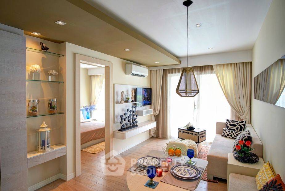 รูป คอนโด 1-ห้องนอน ที่ เซเว่น ซีส์ คอนโด รีสอร์ท จอมเทียน ใกล้ เมืองพัทยา (ID 1534337) - รูปที่ 2/5