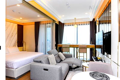 Condos for rent BTS Sala Daeng : 🎉 For Rent Condo ASHTON CHULA-SILOM Building 1, Floor 44,Studio, Room size 32.00 sqm