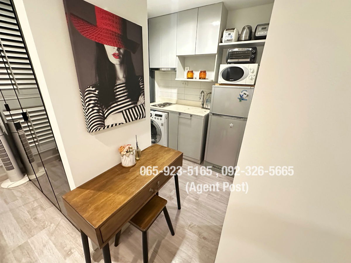 รูป 🔥เช่าด่วน ห้องมาใหม่ ไม่เคยปล่อยเช่า🔥 Ideo Mobi Sukhumvit 81 ติด BTS อ่อนนุช (Studio 22 ตร.ม.)  - รูปที่ 3/6