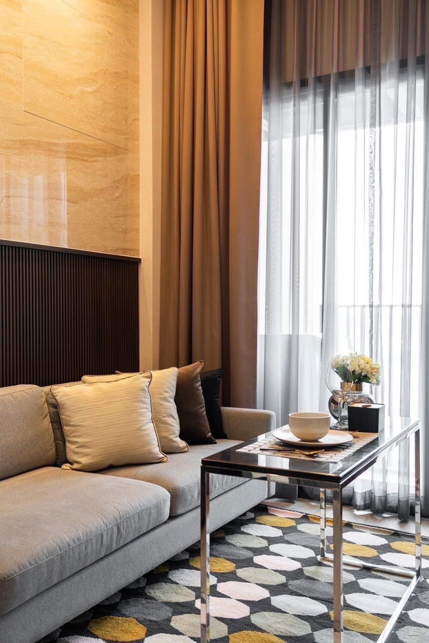 picture The Line Sukhumvit 101 | Price 17,500 baht | Beautiful room, new room, complete furniture, ready to move in - 10/15