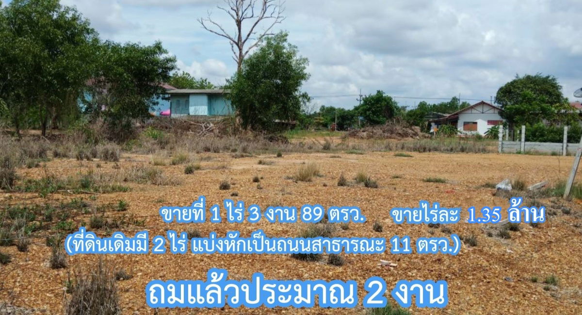 รูป ขายที่ถมแล้ว ใกล้โรงพักพนม ผังสีส้ม  2 ไร่  ต.ท่าถ่าน อ.พนมสารคาม จ.ฉะเชิงเทรา - รูปที่ 2/6