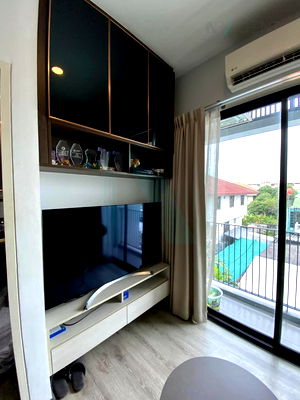 Condos for sale Berkeley International School : 🟢For Sale🟢DOLCE UDOMSUK Beautiful room, fully furnished 📱ADD LINE @nathong97 (reply ⚡ 24 Hr) P386