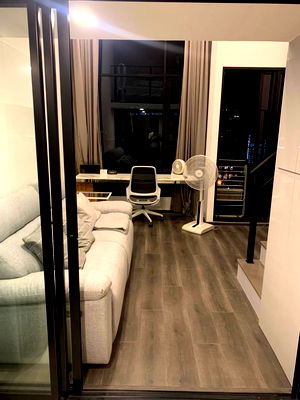 เช่าคอนโด ถนนอโศก-ดินแดง : #A124386 ✅ 12/7/68  ให้เช่า  Knightsbridge Space Rama 9  📲📢สอบถาม ld line @condoboy