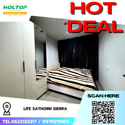 คอนโดให้เช่า : #R5110 ให้เช่าคอนโด Life Sathorn Sierra