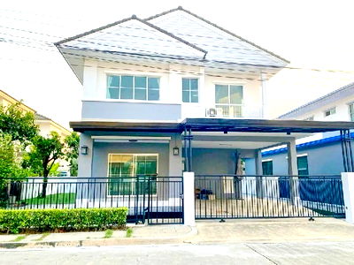 Houses for rent Central Plaza Westgate : NakhonIn Rd. Rama5 MRT BangPhlu 4.4km. house for rent Manthana 2-storey Rama5 58sq.wa. 238sq.m.