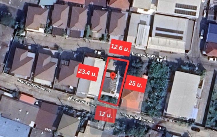 ขาย ที่ดินเปล่า 74 ตร.วา ถมแล้ว ซ.โกสุมรวมใจ 41 ดอนเมือง ทำเลดี เหมาะสร้างที่อยู่อาศัย