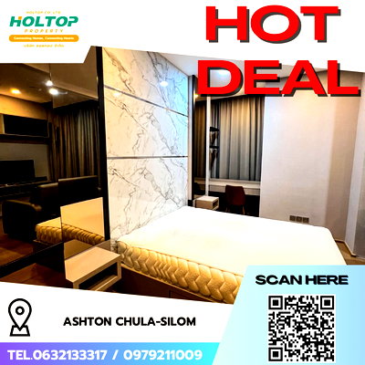 คอนโดให้เช่า : N #R5094 ให้เช่าคอนโด Ashton Chula-Silom