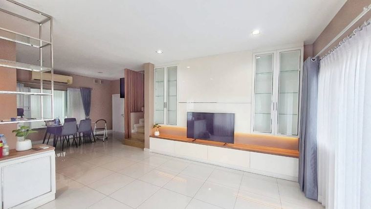 4-bed house for rent, 220 sqm, 60 sq wah, Perfect Place Rama 9 - Krungthepkreetha