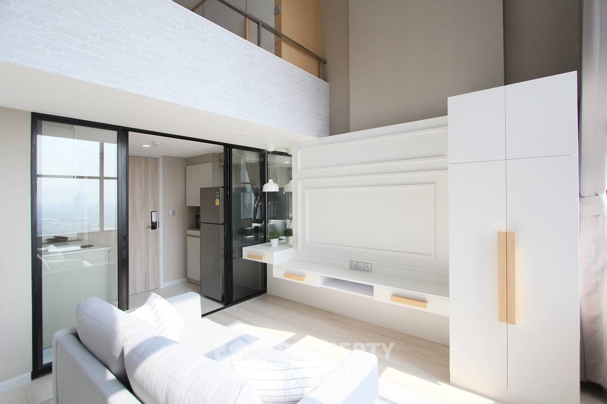 รูป คอนโด 1 ห้องนอน 40 ตร.ม. ชั้นสูง 33 Knightsbridge Prime Sathorn ใกล้ BTS เซนต์หลุยส์ (ID 515716) - รูปที่ 3/7