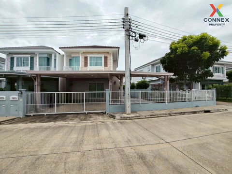 For Sale House , Villaggio Prachauthit 90 , wide frontage , Ban Khlong Suan , Phra Samut Chedi , Samut Prakarn , CX-123340 ✅ Live chat with us ADD LINE @connexproperty ✅ 