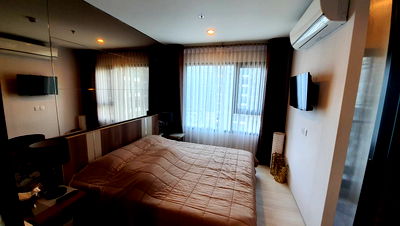 Condos for rent รพ.ตำรวจ : Available🍁Life Asoke🍁fully furnished 1 bed and ready to move-in🔥