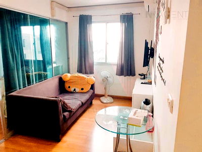 Condos for rent Don Mueang New Market : 🚩 For Rent Condo DEN VIBHAVADI Building A, Floor 8,1 bed room, Room size 28.00 sqm