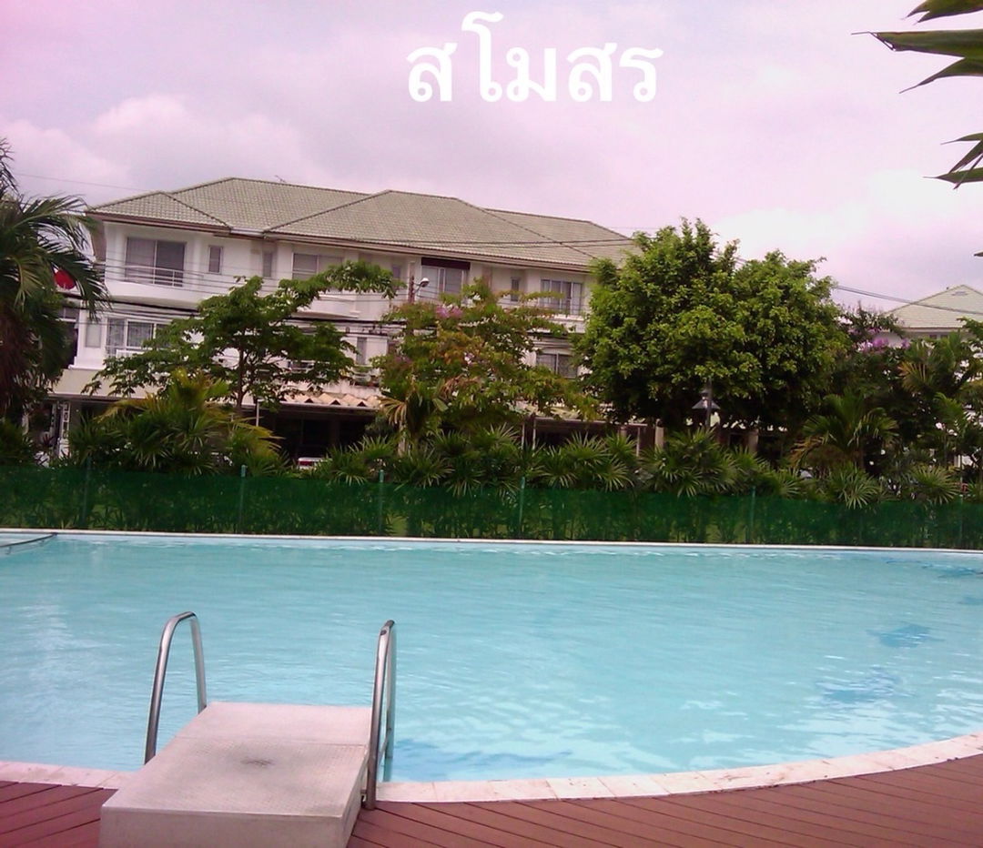 รูป ให้เช่า ทาวน์โฮม 3 ชั้น 47 ตรว.ห้องมุม มีสวนส่วนตัว อยู่ รัชดา - รูปที่ 18/18