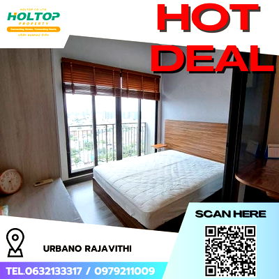 Condos for rent Central Pinklao : #R5116 Condo for rent URBANO RAJAVITHI