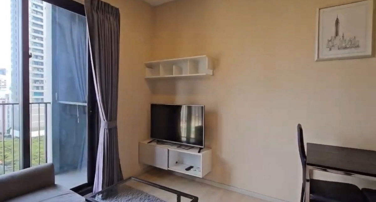 รูป Rent LETTE MIDST พระราม 9 เฟอร์ครบ 30 ตรม. 1นอน วิวสระ 17,000 บาท - รูปที่ 12/12