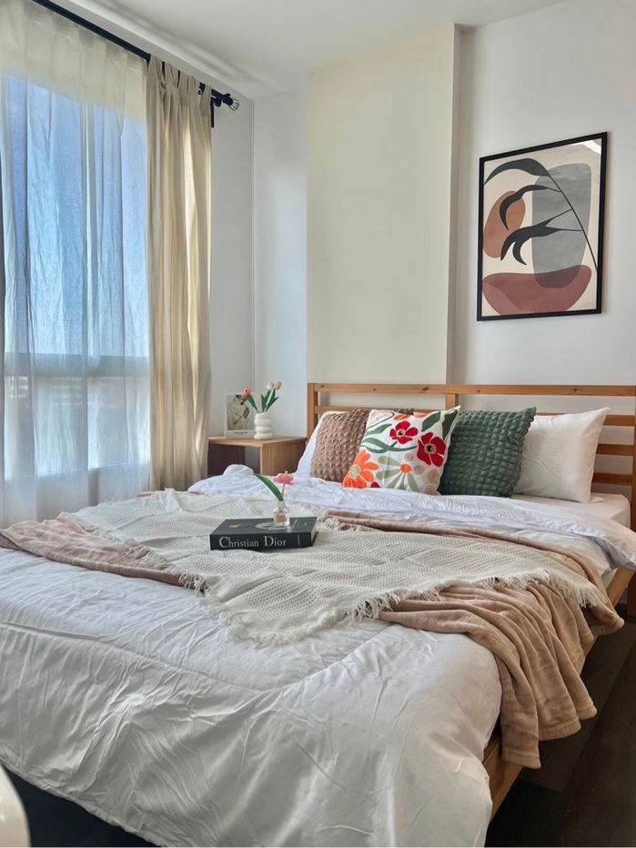 รูป ✅✅ห้องมาใหม่ตกแต่งพร้อมเข้าอยู่ dcondo abac สัญญา2✅ปี 8500 บาท - รูปที่ 3/8