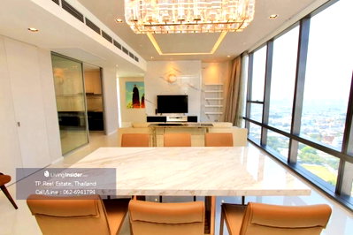 Condos for rent : For Rent 💠 𝐓𝐡𝐞 𝐁𝐚𝐧𝐠𝐤𝐨𝐤 𝐒𝐚𝐭𝐡𝐨𝐫𝐧 • 2 bedrooms • 2 bathroom • 126 sq.m. - Fully Furnished and Ready to move!!  Call. 062-6941794
