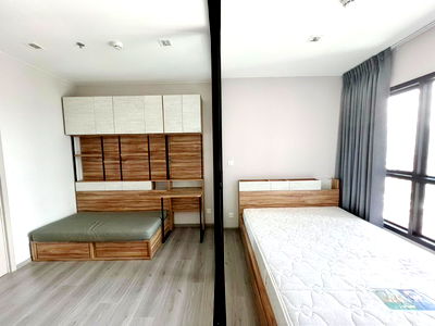 Condos for rent Boromratchachonnani Nursing College : PIR129  For rent, The Politan Rive, floor 37, fully furnished, 24 sqm. 7,500 baht. 064-959-8900