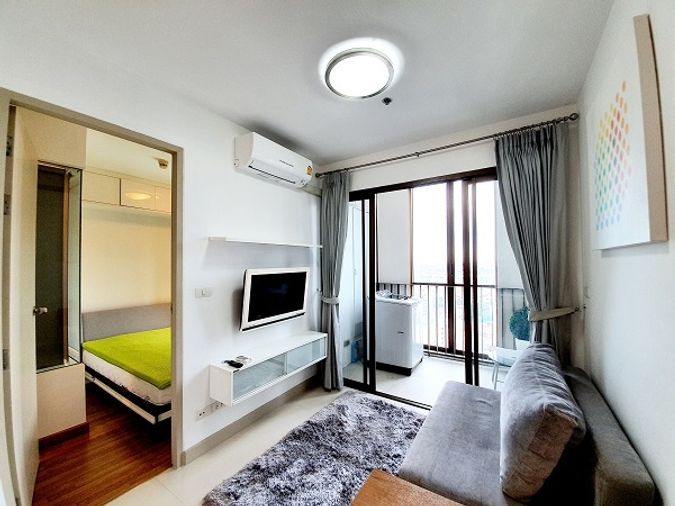 🔥ให้เช่าถูก🔥 ห้องสภาพใหม่มาก ระเบียงหันทิศตะวันออก Ideo Mix Sukhumvit 103