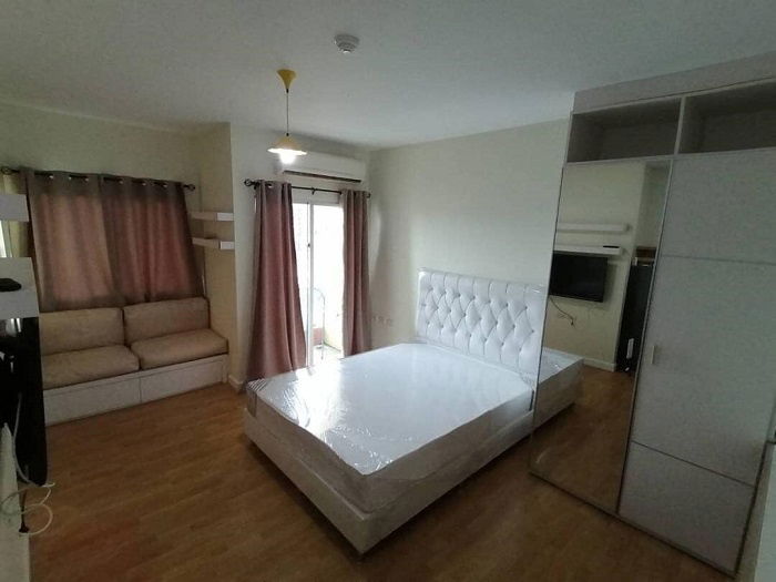 รูป 💥💥ปล่อยเช่าห้องพร้อมอยู่!!  My Condo สาทร-ตากสิน 24.61 ตร.ม.ตึก B ชั้น 7 แต่งครบ ใกล้ BTS วงเวียนใหญ่ สนใจ LINE ID: @atfirm💥💥 - รูปที่ 1/10
