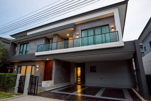 [เช่า] บ้านเดี่ยวหรู หลังใหญ่ ใจกลางบางนา โครงการ The City บางนา  