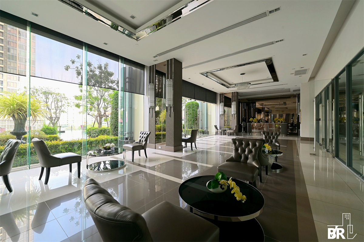 รูป คิว คอนโด อโศก คอนโด Luxury ราคาพิเศษ ใกล้ MRT สถานีเพชรบุรี - รูปที่ 3/9