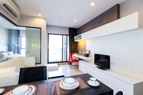 🔥 For Rent !!🔥 Code C20221206201...Urbano Absolute Sathorn - Taksin, 1 bed, 1 bath, high floor19++, Asiatique view, furnished, ready to move in 📣📣