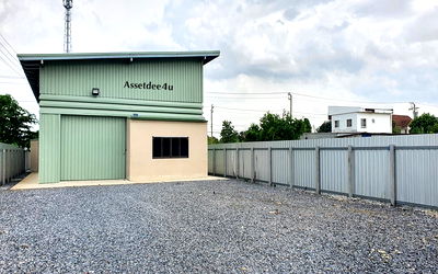 เช่าโรงงาน กรุงเทพมหานคร : AW522 ให้เช่าโกดังขนาด 170 ตรม. มีออฟฟิศ โกดังเดี่ยวที่ดิน 150 ตรว. ย่านสุวินทวงศ์ มีนบุรี ร่มเกล้า