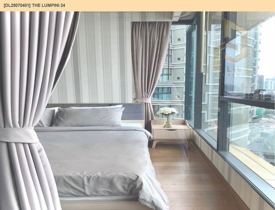 picture DL25070401 Condo for rent, The Lumpini 24 near BTS Phrom Phong, ready to move in, call urgently 0656133286 LineID @655ebbvc - 4/11