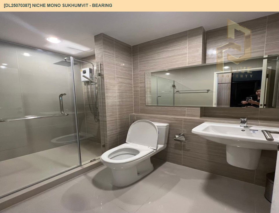 รูป DL25070387 ให้เช่าคอนโด นิช โมโน สุขุมวิท - แบริ่ง (Niche Mono Sukhumvit - Bearing) ใกล้ BTS แบริ่ง พร้อมเข้าอยู่ โทรด่วน 0638692663 LineID @655ebbvc - รูปที่ 12/17