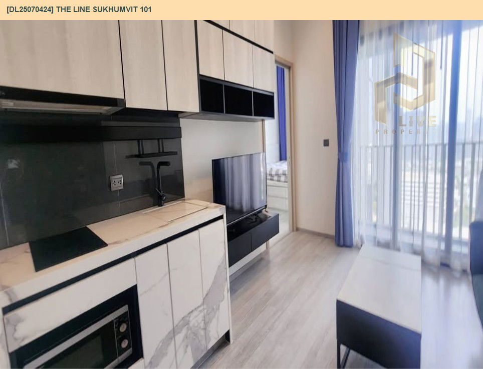 picture MDL25070424 Condo for rent, THE LINE Sukhumvit 101 near BTS Punnawithi, ready to move in, call urgently 0656133286 LineID @655ebbvc - 5/9