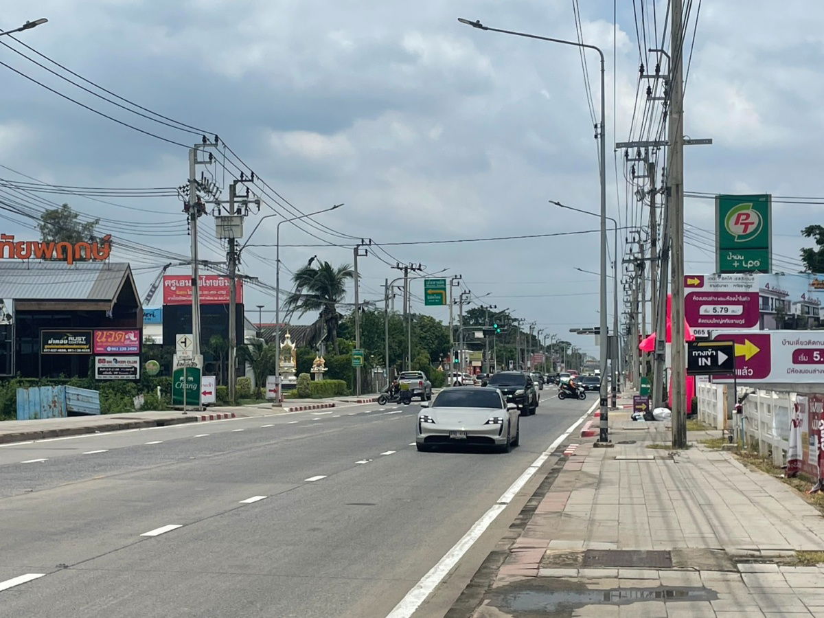 รูป ให้เช่าที่ดิน ถมแล้ว ติดถนนหทัยราษฎร์ 354 ตร.ว. หน้ากว้าง 30 เมตร ลึก 47 เมตร สามารถทำเป็นร้านค้า บริษัท ได้ - รูปที่ 5/6