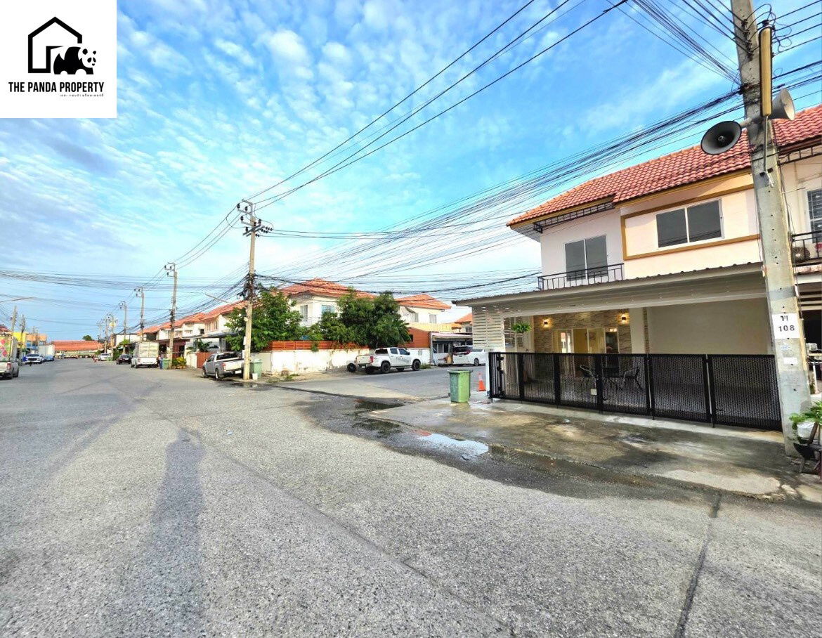 รูป  หมู่บ้านชายคลอง บางบ่อ หลังมุม  - รูปที่ 3/15