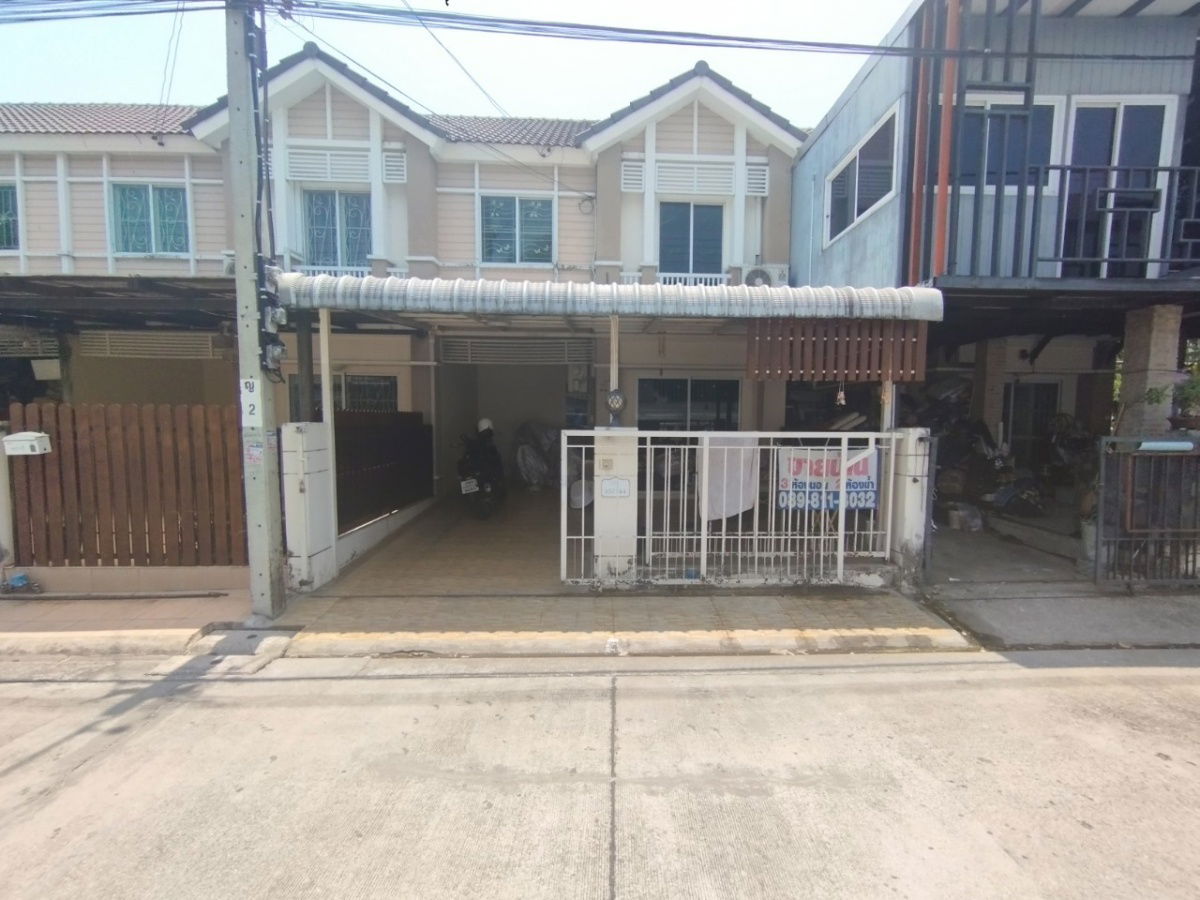 รูป 🏠 ขายทาวน์เฮ้าส์ 2 ชั้น สภาพพร้อมอยู่ โครงการพฤกษาวิลล์ 54 – ทำเลถนนนครอินทร์ ใกล้ไทวัสดุ แม็คโคร โลตัส 📌 รหัสทรัพย์: 87411 - รูปที่ 1/14