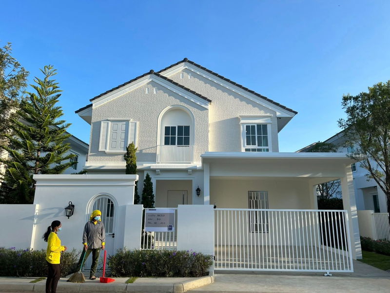 ขายบ้านเดี่ยว : ขายบ้านเดี่ยวหรู พร้อมอยู่ บางนา กม.15