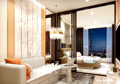 Condos for sale Rajamangala Institute of Technology : 1-BR Condo at Ciela Charan 13 Station near MRT Tha Phra (ID 1441725)