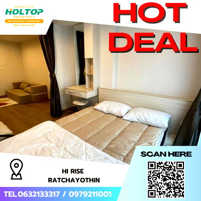 Condos for rent Major Cineplex Ratchayothin : #S4100 For Rent Hi Rise Ratchayothin