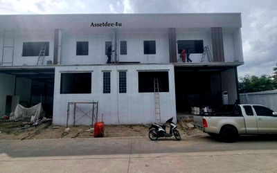 เช่าโรงงาน ถนนลาดพร้าว : AW523 ให้เช่าโกดังพร้อมออฟฟิศสร้างใหม่ ขนาด 300 ตร.ม. ย่านลาดพร้าว โพธิ์แก้ว นวมินทร์ ใกล้เลียบด่วนรามอินทรา เริ่มเช่าได้ 1 สค.68 ว่าง 1 ห้องเท่านั้น
