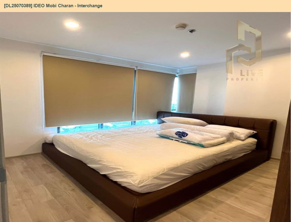 picture DL25070389 Condo for rent, IDEO Mobi Charan - Interchange near MRT Bang Khun Non, ready to move in, call urgently 0656133286 LineID @655ebbvc - 3/10