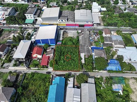 picture Land for sale, 202 square wah, Soi Ram Intra 65, Intersection 6, near MRT Ram Intra Station, Km.6, only 800 m.  - 1/9