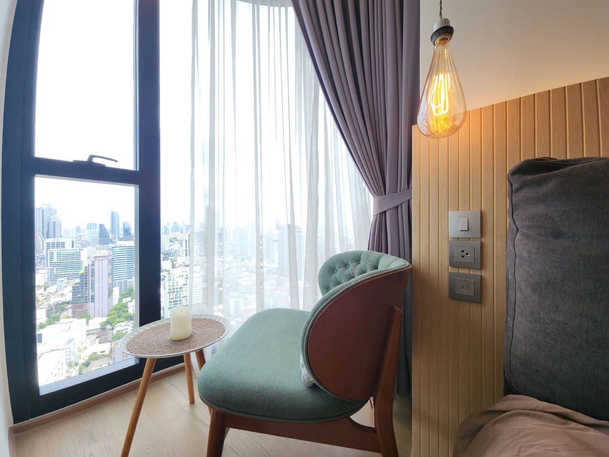 รูป ให้เช่าห้องสวยมาก ตกแต่งใหม่  1 ห้องนอน 34 ตรม เครื่องใช้ไฟฟ้าครบ  - รูปที่ 6/19