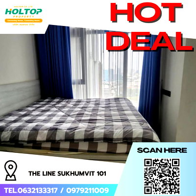 คอนโดให้เช่า : #R5148 ให้เช่าคอนโด THE LINE Sukhumvit 101 