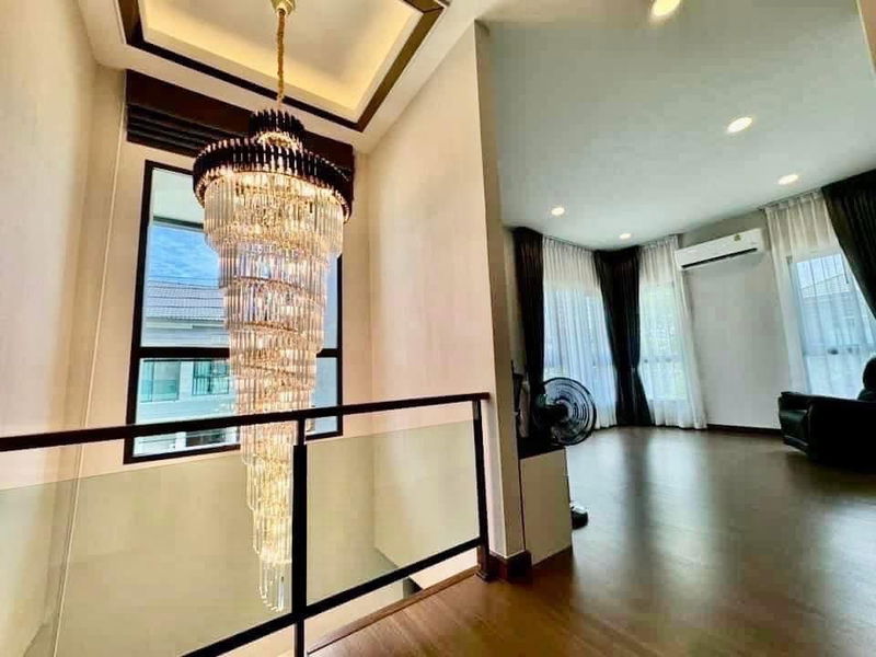 Houses for rent : [RENT] HBN0161  ( The City Bangna (New Project) )      (ID with @in front, LINE ID:  @056qhbtt)