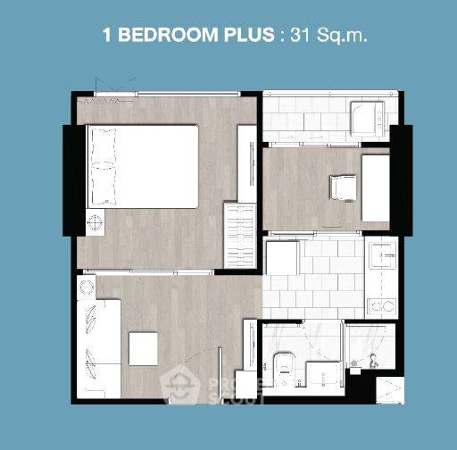 picture 1-BR Condo at Ciela Charan 13 Station near MRT Tha Phra (ID 1441726) - 6/6