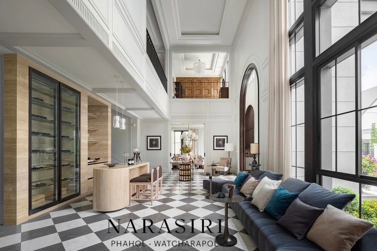 รูป 🏡🏡🏡 ขายบ้านตัวอย่าง  แต่งครบำร้อมอยู่  Narasiri Phahol–Watcharapol  - รูปที่ 1/19