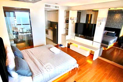 Condos for rent Art in Paradise Pattaya  : Studio Condo at The Palm - Wongamart Beach close to Sanctuary of Truth (ID 2204279)