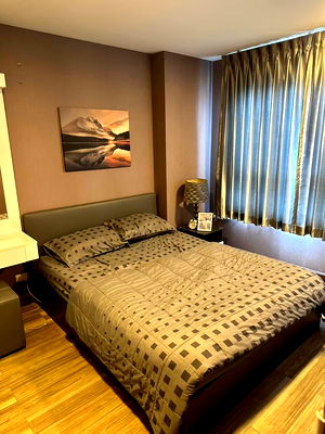 คอนโด บางแสน : The Harmonest Condo Bangsaen ตึก C ชั้น 7 ห้องมุม วิวสระว่ายน้ำ
