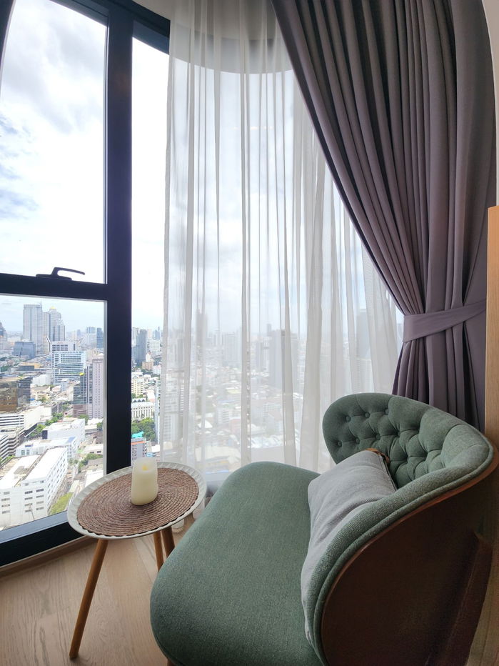 รูป ให้เช่าห้องสวยมาก ตกแต่งใหม่  1 ห้องนอน 34 ตรม เครื่องใช้ไฟฟ้าครบ  - รูปที่ 8/19